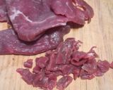 Foto del paso 1 de la receta: Aguachile de cecina