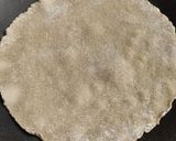 A picture of step 5 of Pearl millet roti.