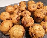 Une image de l'étape 5 de Muffins praliné chocolat.
