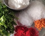 A picture of step 2 of Healthy Vegetable Crispies.