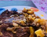 Foto del paso 3 de la receta: Bifes a la cacerola con papas y champiñón