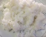 A picture of step 2 of White Rice with Fried Egg 🍳.
