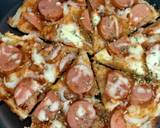 Pizza Teflon BBQ (praktis pas buat pemula) langkah memasak 4 foto