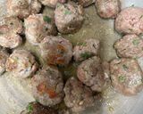 Foto del paso 3 de la receta: 595. Espaguetis integrales con albóndigas (principal pasta)