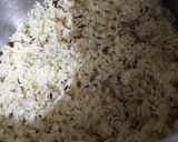 A picture of step 2 of Egg Fried Rice.