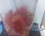 A picture of step 1 of Watermelon juice.