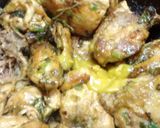 Foto del paso 3 de la receta: Pollo al wok con romero, puerros y mostaza