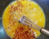 A picture of step 2 of Mango Salsa Omelet.