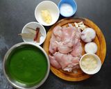 A picture of step 1 of Garlic Butter Spinach Chicken.