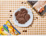 Foto langkah ke 5 dari resep Oat Choco Cookies - Pakai teflon, Tanpa oven.