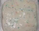 Foto langkah ke 9 dari resep Blue-Orange Sprinkles Sourdough Bread.
