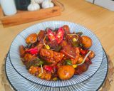 Foto langkah ke 3 dari resep Tempe Kikil Cabe Hijau.