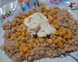 Foto del paso 3 de la receta: Municiones, choclo, escamas de cebolla ahumada - ensalada fría