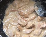Foto del paso 3 de la receta: Dedos de pollo nadando en queso 🧀😂😂😂🤗🤗🤗😋😋😋 apto Keto