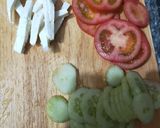 A picture of step 4 of Veg hot dog.