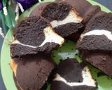 Foto langkah ke 8 dari resep Butter Chocolate Cheese Cake.