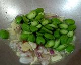 Foto langkah ke 3 dari resep Cumi asin cabe + pete #keto friendly.