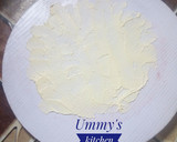 A picture of step 4 of Red velvet birthday cake buttercream.