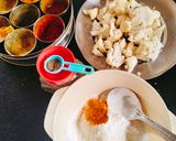 A picture of step 1 of Cauliflower fried rice (Gobhi fried rice).