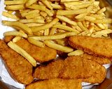 A picture of step 1 of Baked french fries.