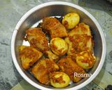 Foto langkah ke 8 dari resep Ayam kukus bumbu pepes.