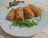 A picture of step 7 of Chicken potato cutlets.