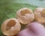 A picture of step 5 of Meethi puri chat.