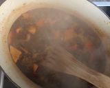 A picture of step 3 of Squash and chickpea stew - vegetarian.