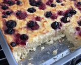 Túrós gyümölcsös (liszt nélkül) recept fázis 5 fotója