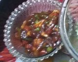 A picture of step 3 of Indo Mex Sizzler.