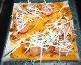 Foto langkah ke 4 dari resep Pizza roti tawar.