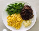 Foto langkah ke 2 dari resep Tumis jagung,jamur kuping dan kapri.