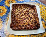 Une image de l'étape 14 de Clafoutis aux cerises et vanille.