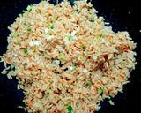 A picture of step 1 of Garlic Butter Fried Rice.