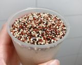 A picture of step 1 of Turmeric Three-Color Quinoa Rice.