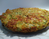 Foto del paso 1 de la receta: Pastel de calabacín y avena