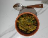 A picture of step 3 of Methi, pyaz baingan sabji.