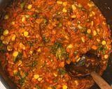 A picture of step 4 of Red Sauce Pasta.