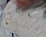 A picture of step 5 of Rice flour masala chapati.