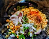 A picture of step 1 of Onion bhajji |appe pan |quick recipe.