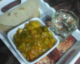 A picture of step 1 of Dahi mix veg curry.