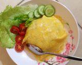 Foto langkah ke 3 dari resep Omurice Nasi Goreng ala Korea.