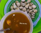 Hình bước làm 2 của món Sò huyết rang me