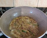 A picture of step 5 of Rajma palak curry.