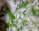 A picture of step 1 of Fried cauliflower.