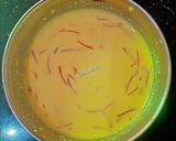 A picture of step 1 of Kashmiri phirni.