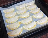Foto del paso 7 de la receta: Empanadillas de salchichas, champiñones y almendras