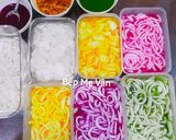 Hình bước làm 2 của món Mứt dừa dẻo ngũ sắc