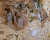 Foto del paso 5 de la receta Espagueti con Cebolla Caramelizada y Tiras de Lomo