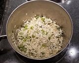 A picture of step 3 of Italian Risotto.